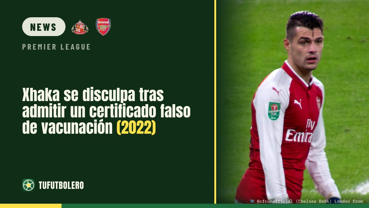 Xhaka entschuldigt sich: Geständnis eines gefälschten Impf-Zertifikats (2022)
