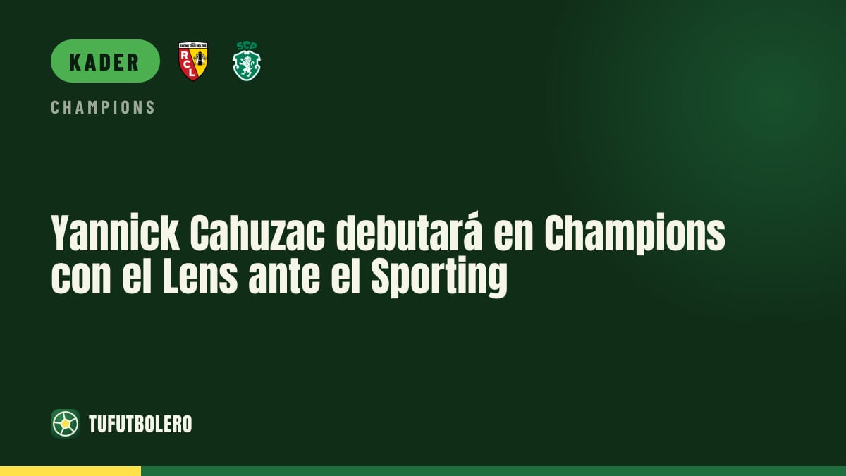 Yannick Cahuzac startet mit Lens in der Champions League gegen Sporting