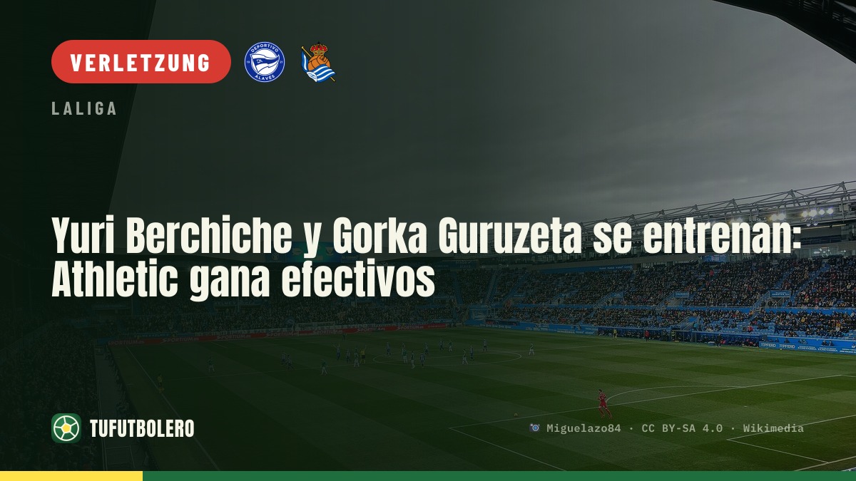Yuri Berchiche und Gorka Guruzeta trainieren wieder: Athletic gewinnt Optionen