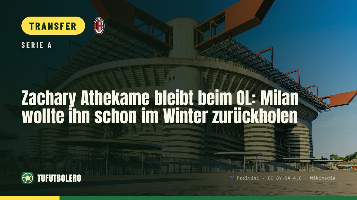 Zachary Athekame bleibt beim OL: Milan wollte ihn schon im Winter zurückholen