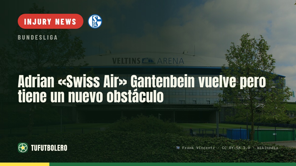 Adrian “Swiss Air” Gantenbein returns to Schalke, but faces another hurdle