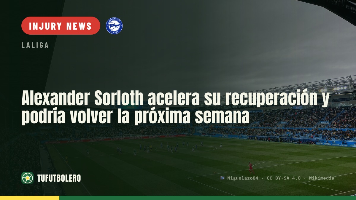 Alexander Sorloth steps up recovery as Atlético eye a return next week