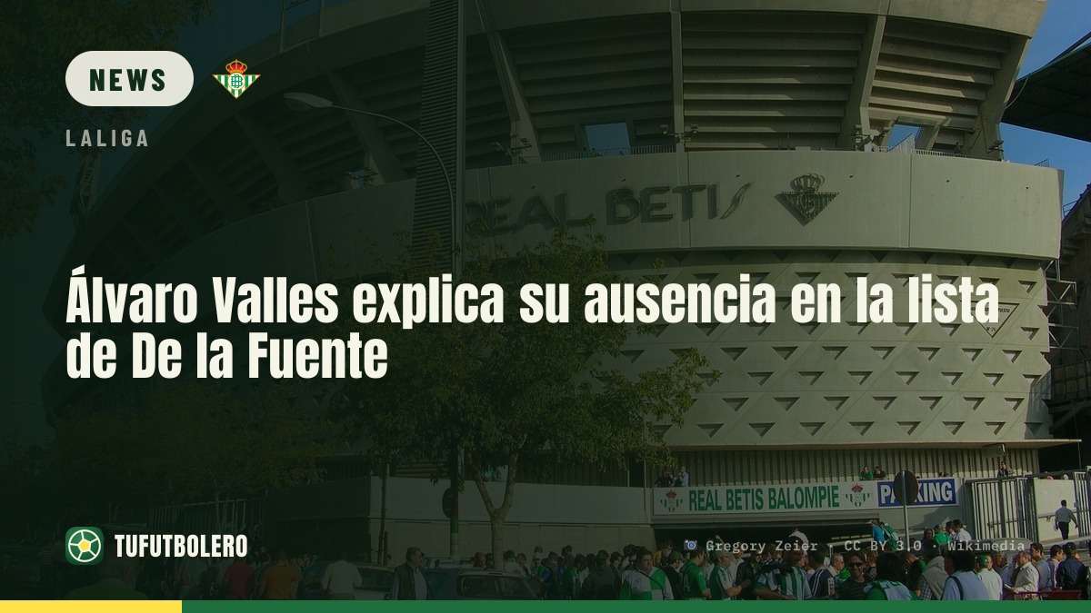 Álvaro Valles on De la Fuente selection: “So many great goalkeepers”