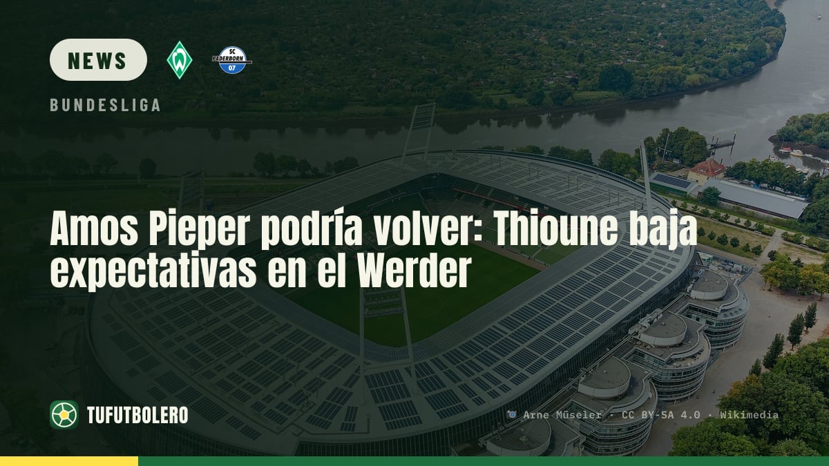 Amos Pieper could feature: Thioune tones down Werder expectations
