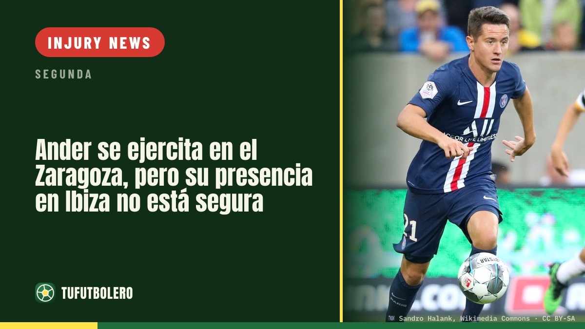 Ander trains with Zaragoza, but Ibiza spot is still uncertain