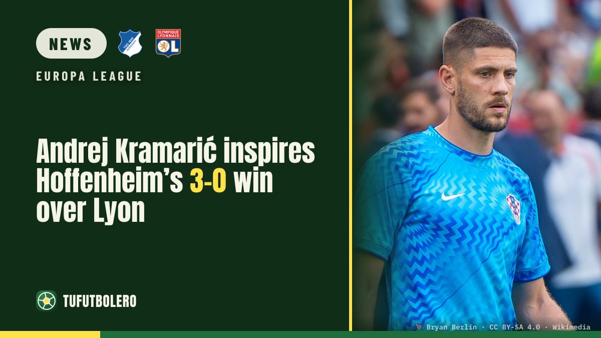 Andrej Kramarić inspires Hoffenheim’s 3-0 win over Lyon