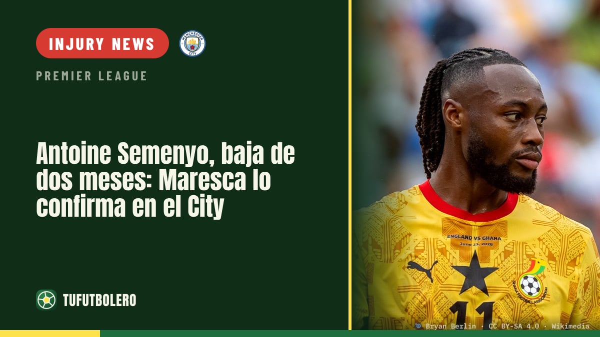 Antoine Semenyo out for two months: Maresca confirms at Man City