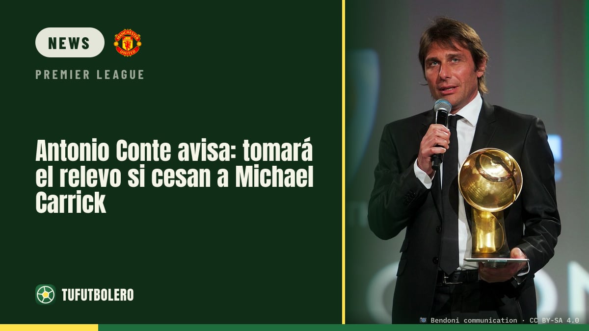 Antonio Conte signals he’d take over at Man Utd if Carrick is sacked