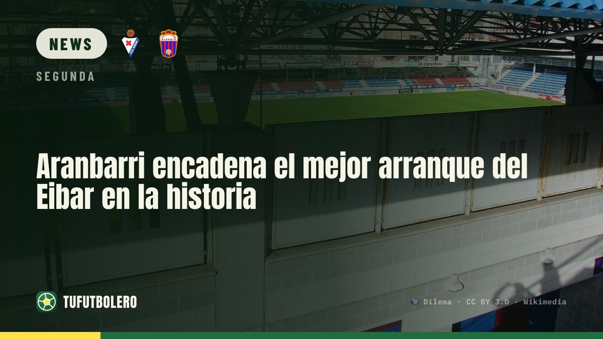 Aranbarri powers Eibar to the best start in club history