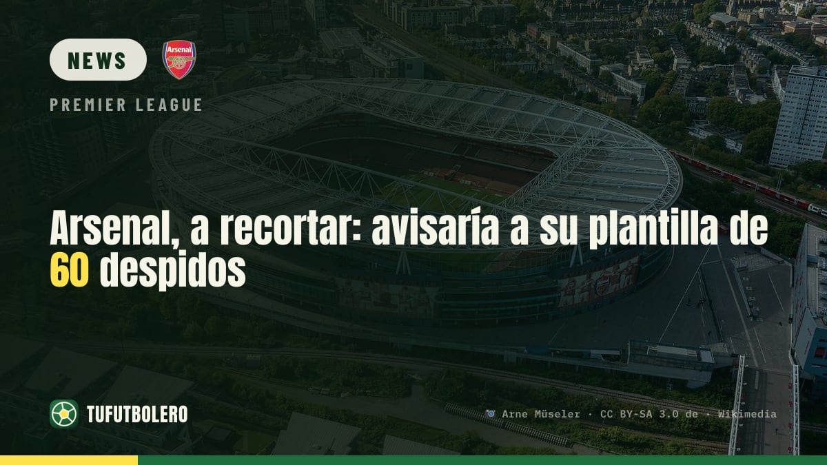 Arsenal would cut jobs: plans to remove 60 positions