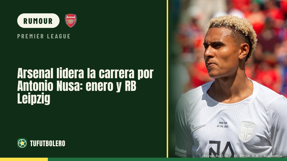 Arsenal leading the race for Antonio Nusa ahead of January move