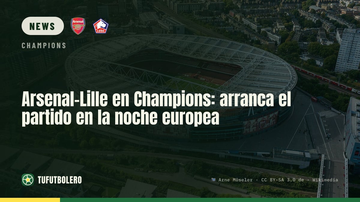 Arsenal vs Lille in the Champions League: live match night
