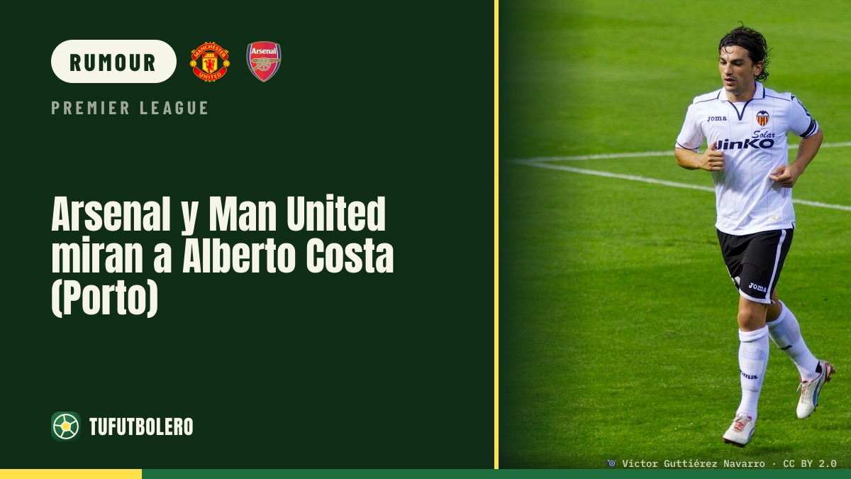 Arsenal and Man United eye Porto's Alberto Costa