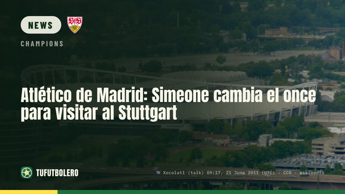 Atletico Madrid: Simeone reshuffles the XI for Stuttgart clash
