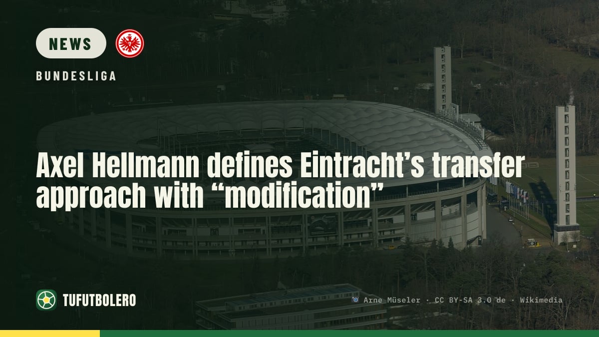 Axel Hellmann defines Eintracht’s transfer approach with “modification”