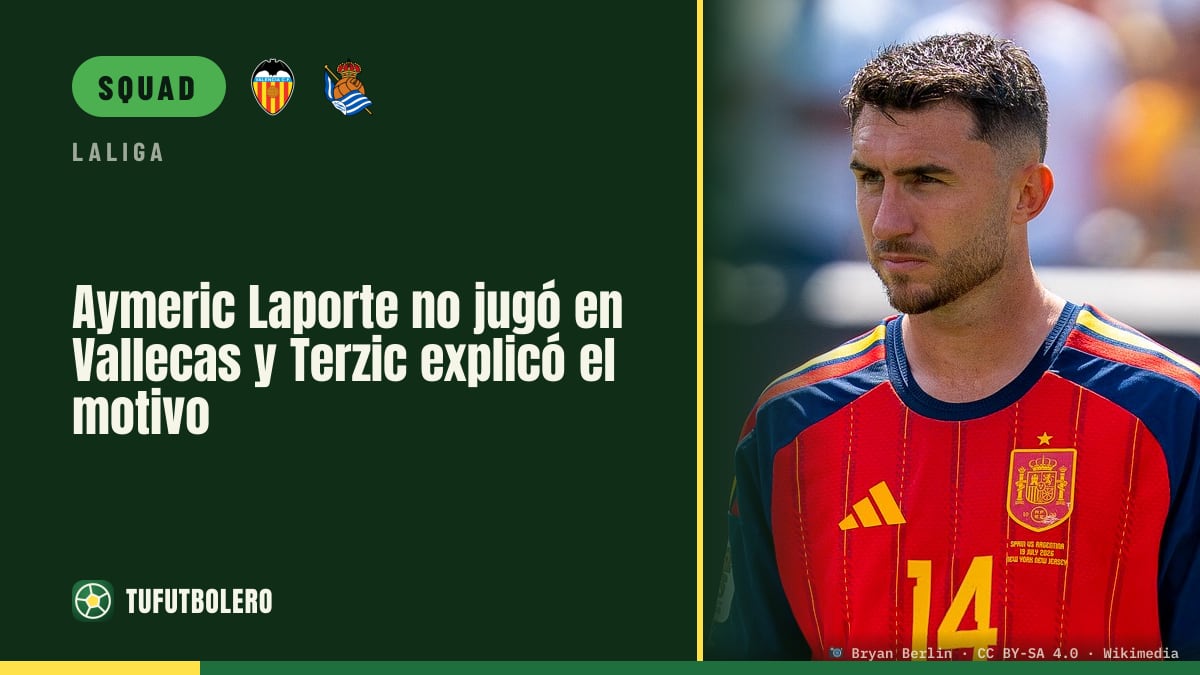 Aymeric Laporte missed Vallecas and Terzic explained why