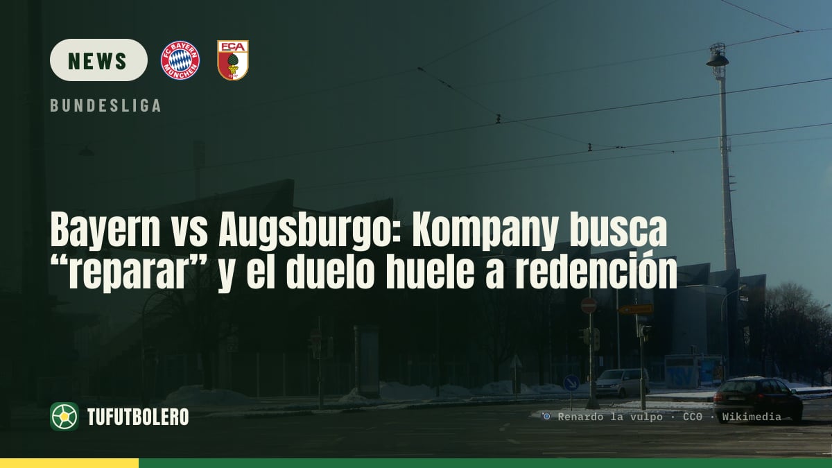 Bayern vs Augsburg: Kompany wants redemption and talks Ballon d'Or