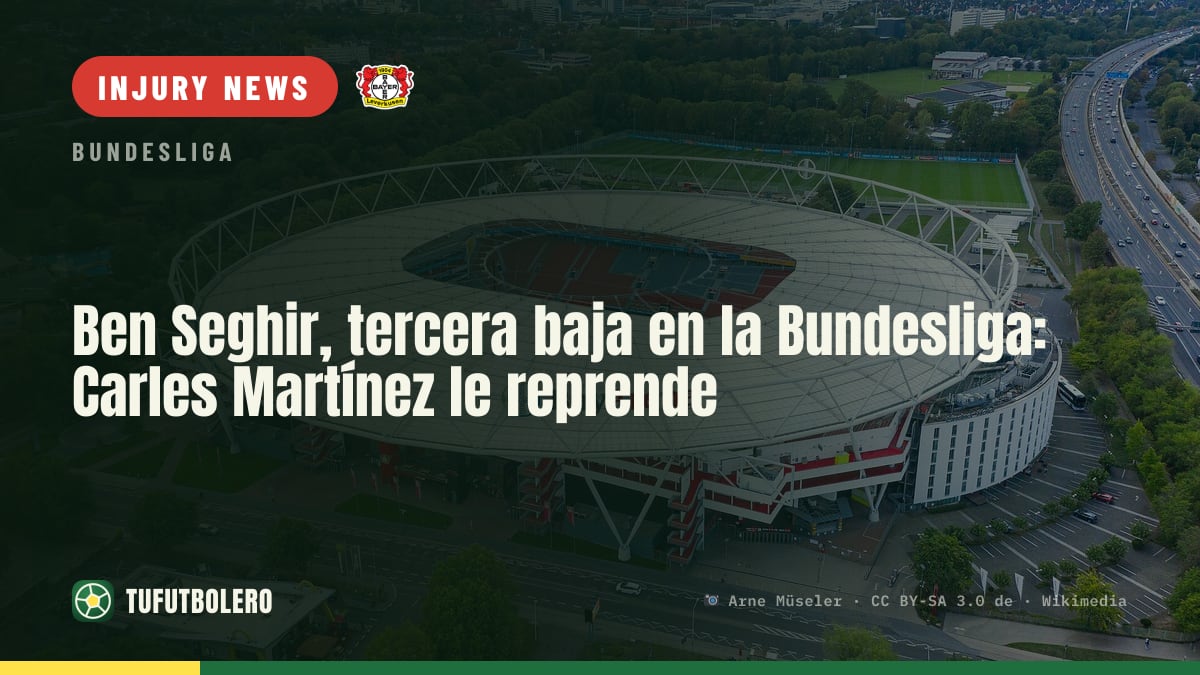 Ben Seghir misses a third time in the Bundesliga: Carles Martínez warns him
