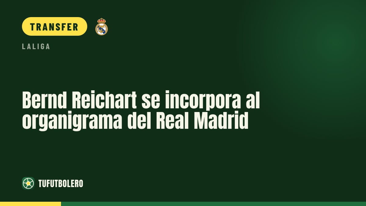 Bernd Reichart joins Real Madrid’s management structure