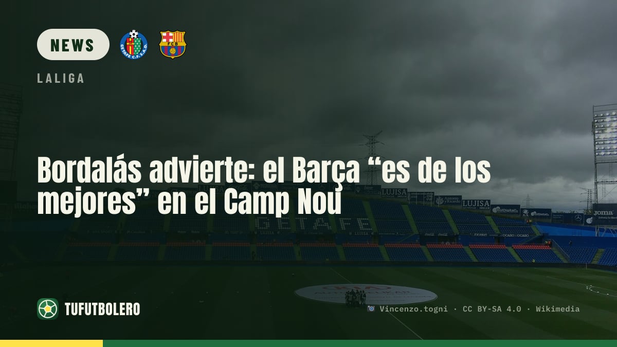 Bordalás sets warning: Barça “one of the best” in Camp Nou visit