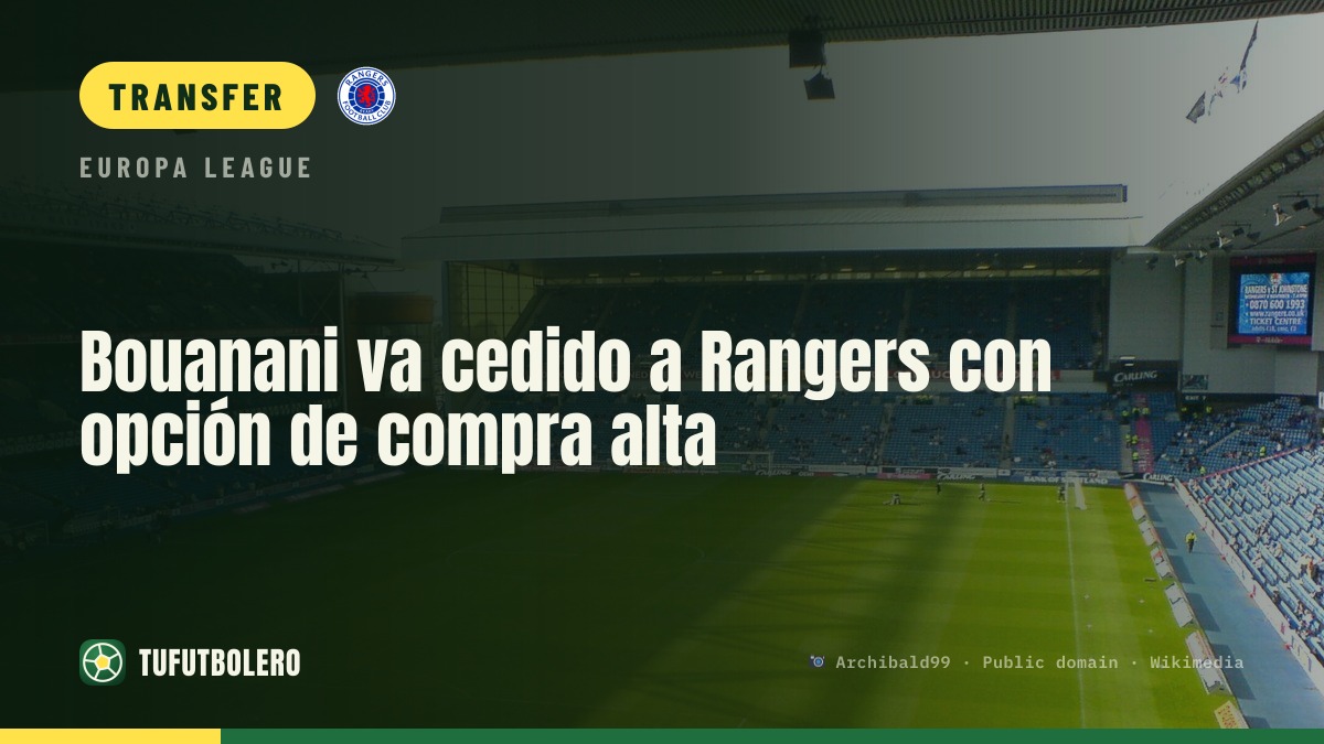 Bouanani joins Rangers on loan with a high buy option