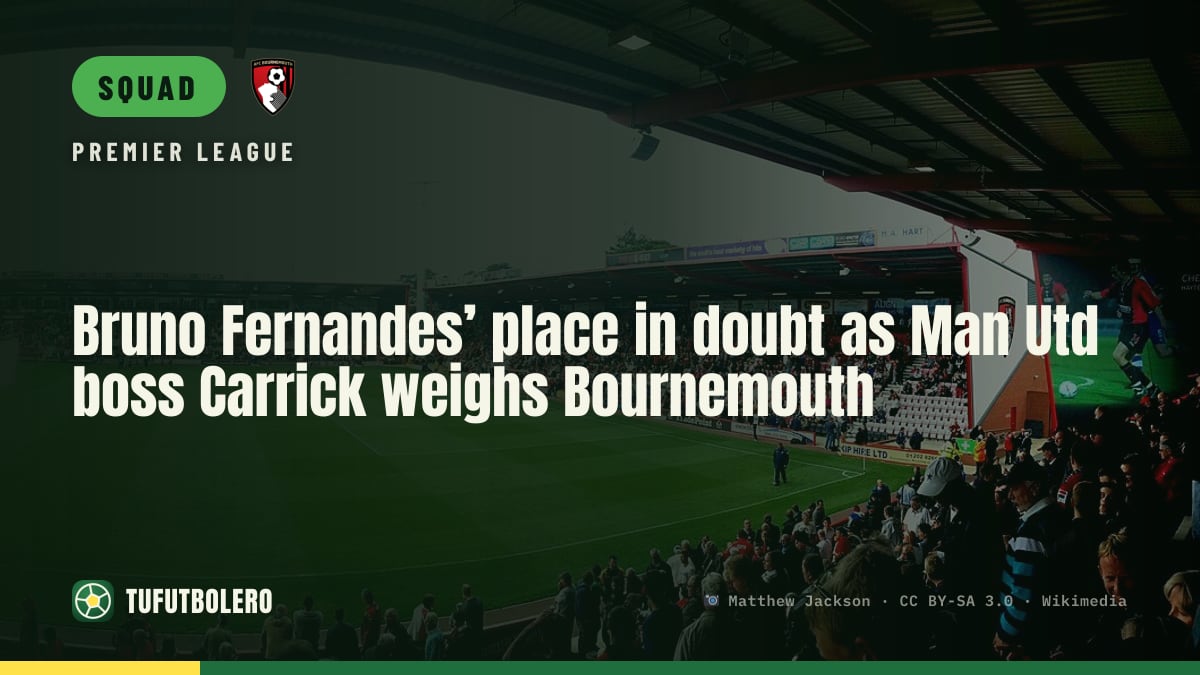 Bruno Fernandes’ place in doubt as Man Utd boss Carrick weighs Bournemouth