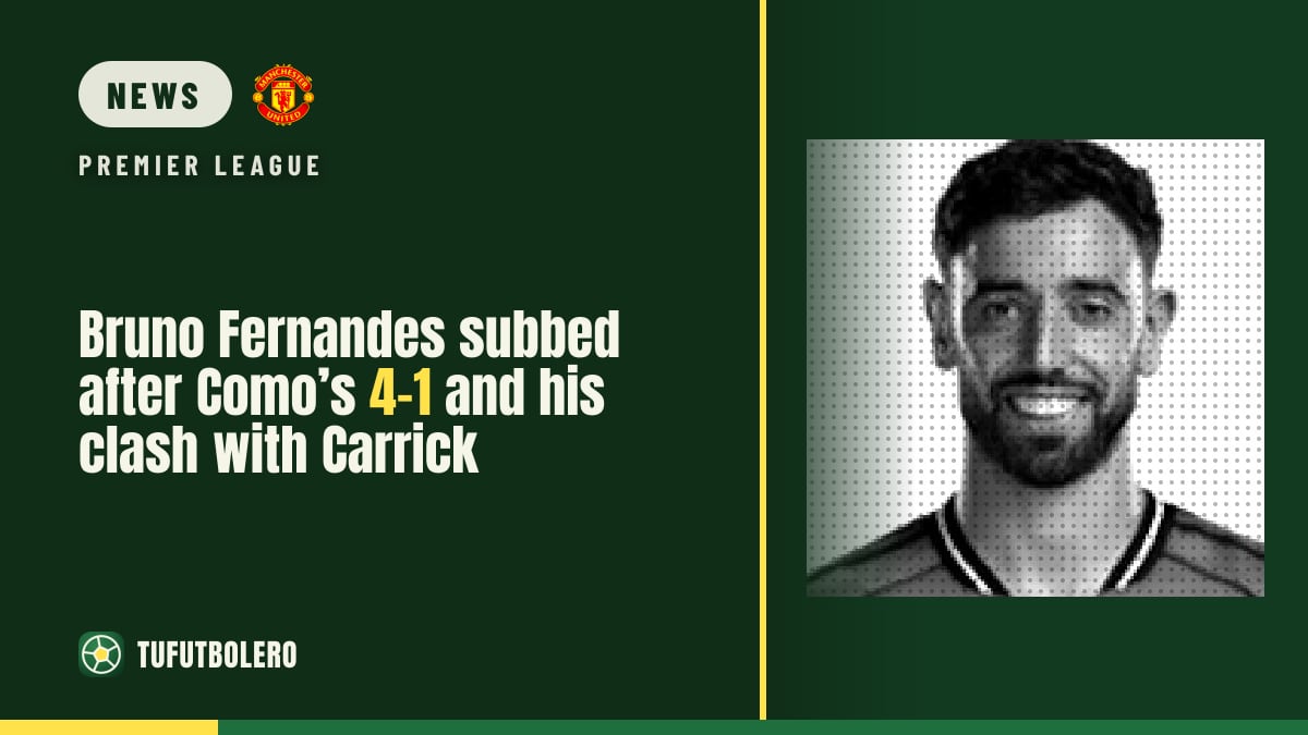 Bruno Fernandes subbed after Como’s 4-1 and his clash with Carrick