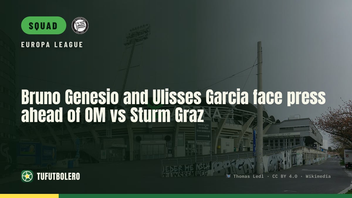 Bruno Genesio and Ulisses Garcia face press ahead of OM vs Sturm Graz