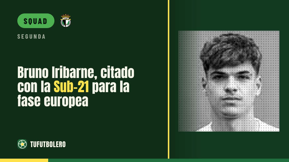 Bruno Iribarne called up to Spain U-21 for European qualifiers