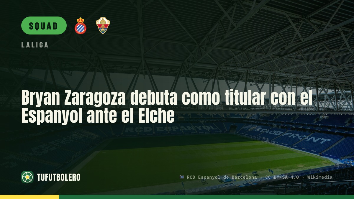 Bryan Zaragoza makes first Espanyol start vs Elche