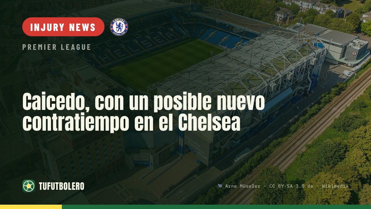 Caicedo faces fresh injury setback at Chelsea