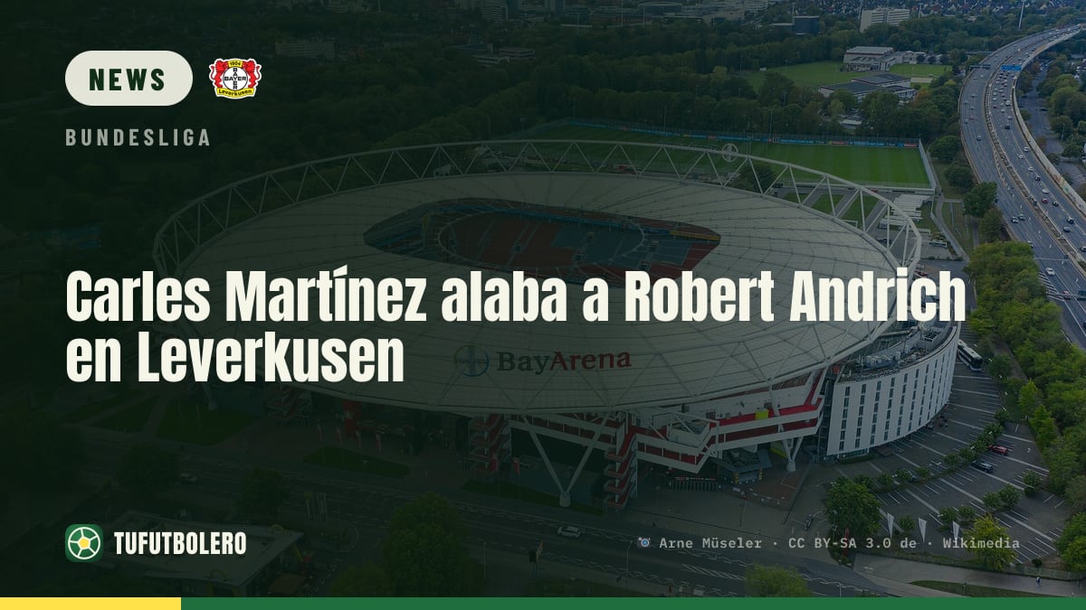 Carles Martínez praises Robert Andrich’s impact for Leverkusen