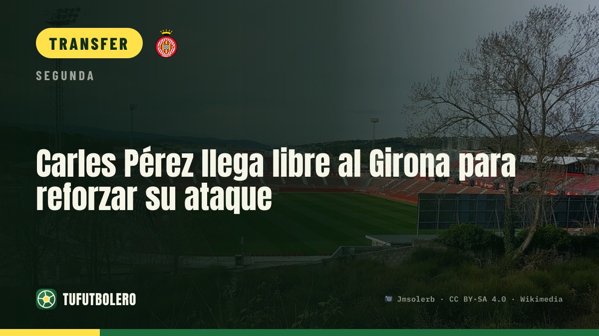 Carles Pérez joins Girona on a free to boost their attack