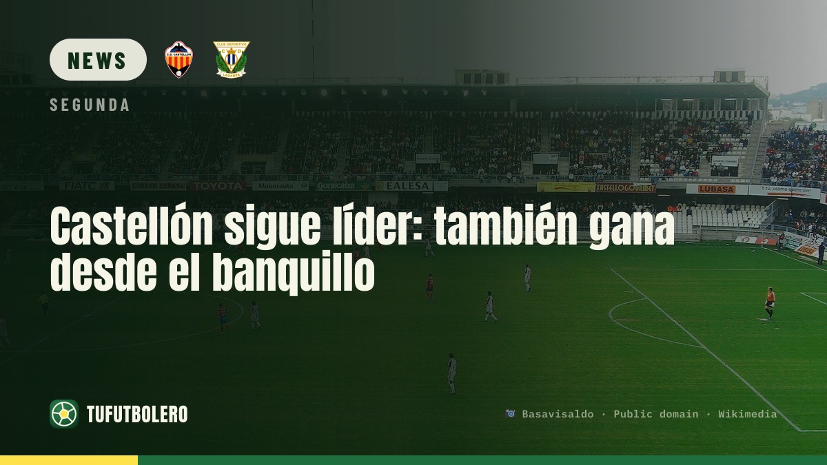 Castellón keep leading: wins also come from the bench