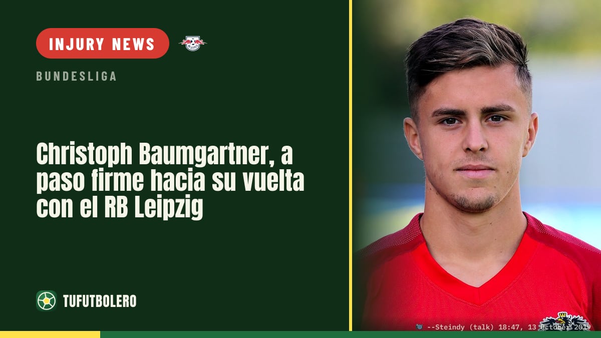 Christoph Baumgartner nears comeback with RB Leipzig after tendon injury