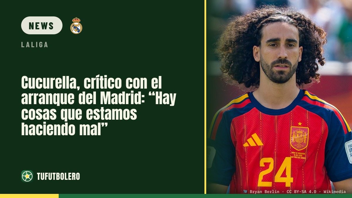 Cucurella criticises Madrid’s start: “There are things we’re doing wrong”