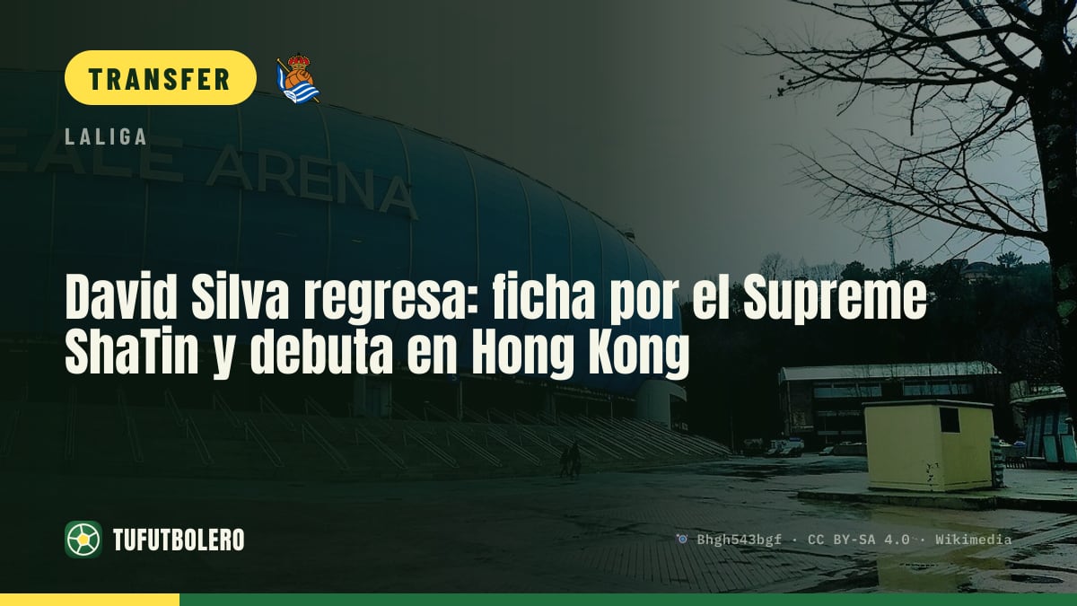 David Silva returns: signs for Supreme ShaTin and aims to debut in Hong Kong