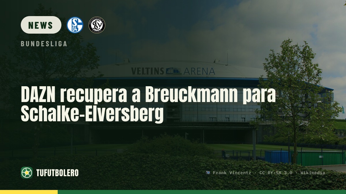 DAZN brings back cult commentator Breuckmann for Schalke–Elversberg