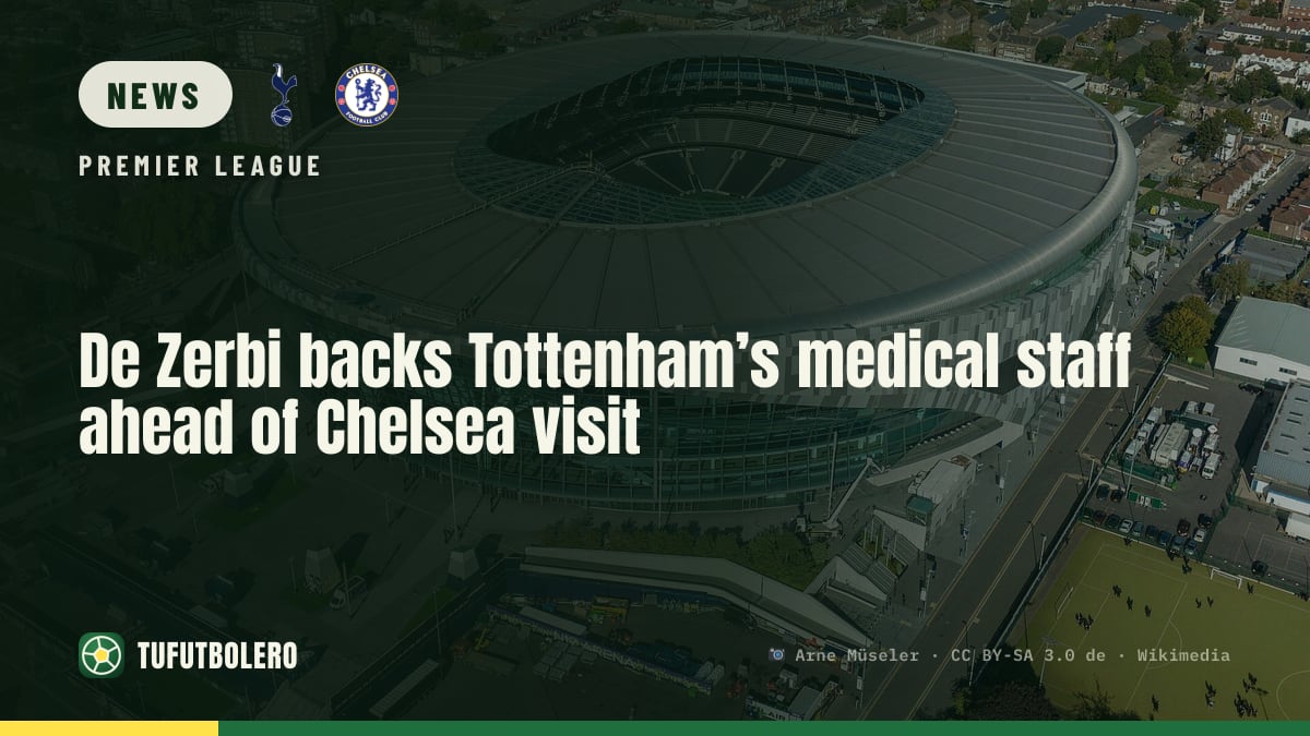 De Zerbi backs Tottenham’s medical staff ahead of Chelsea visit