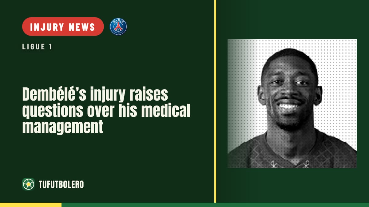 Dembélé’s injury raises questions over his medical management