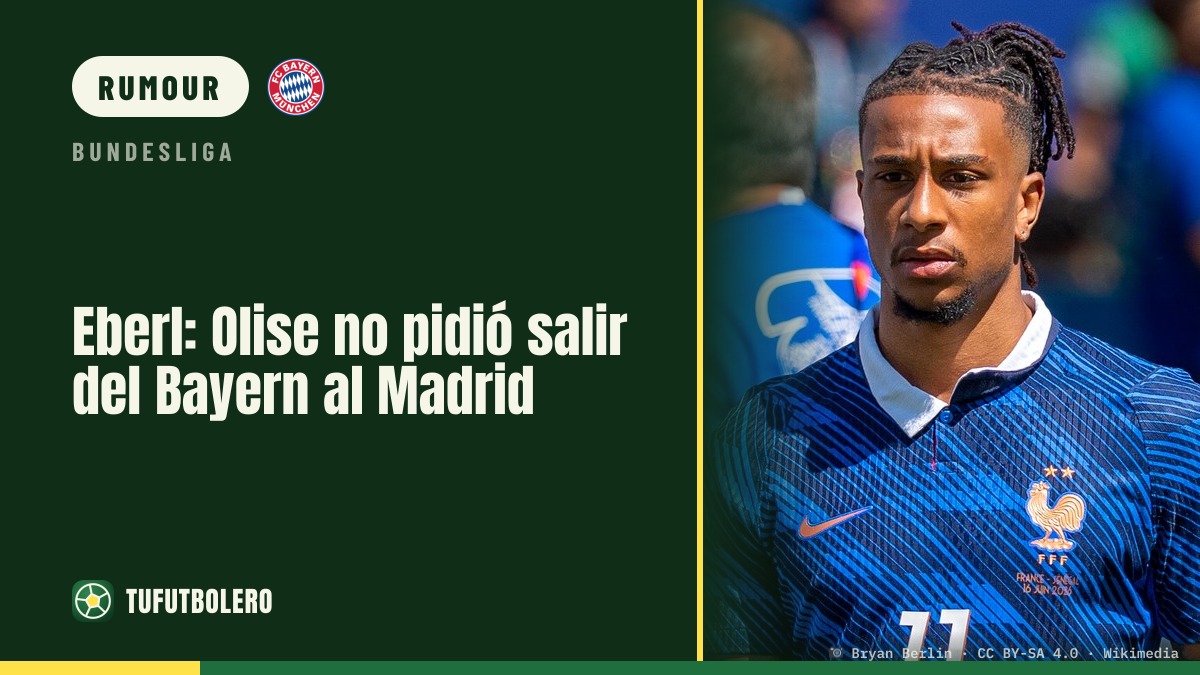 Eberl: Olise never asked to leave Bayern for Real Madrid
