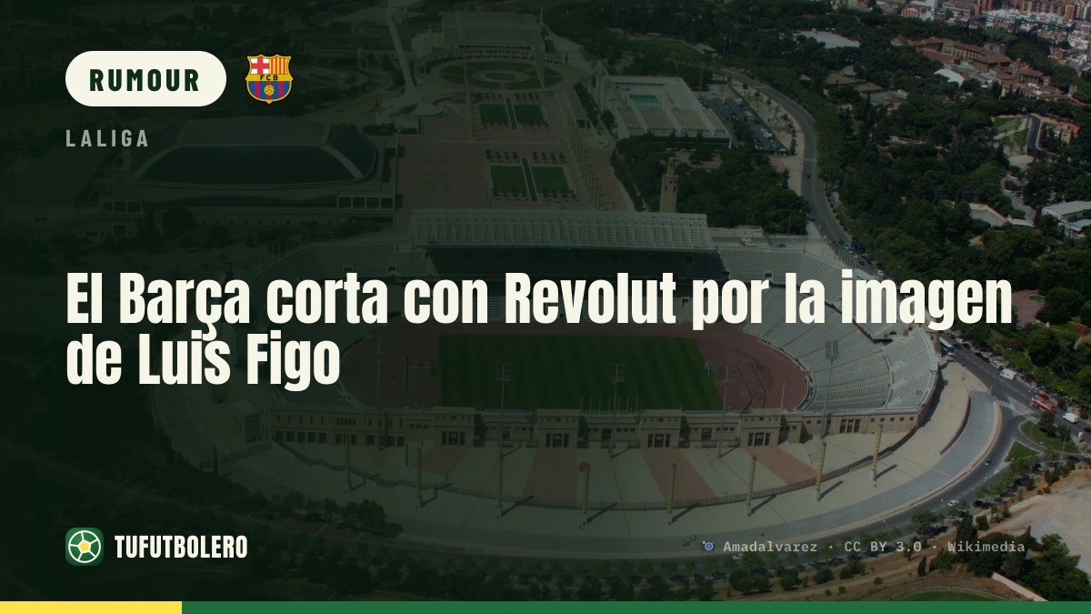 Barça rejects Revolut over Luis Figo as brand image