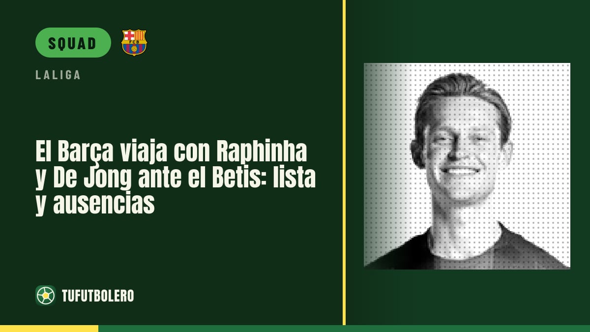 Barcelona name Raphinha and De Jong for Betis clash: squad, absences