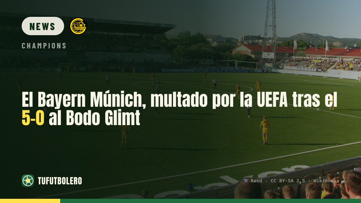 UEFA fines Bayern Munich after 5-0 win vs Bodo Glimt