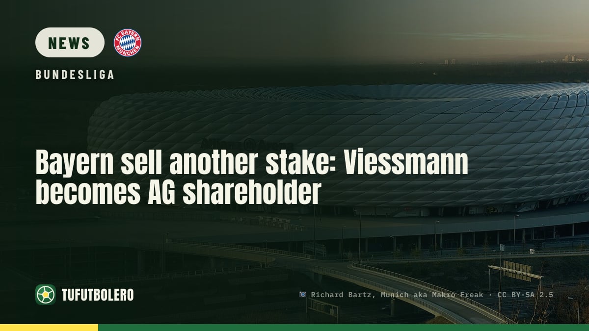 Bayern sell another stake: Viessmann becomes AG shareholder