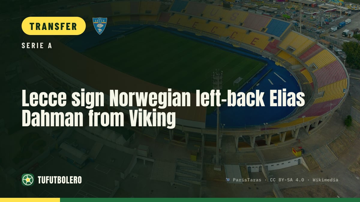 Lecce sign Norwegian left-back Elias Dahman from Viking