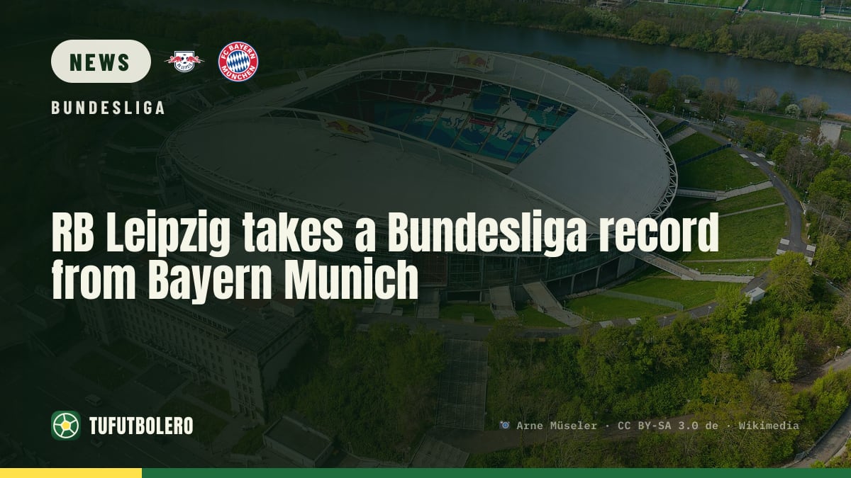 RB Leipzig takes a Bundesliga record from Bayern Munich