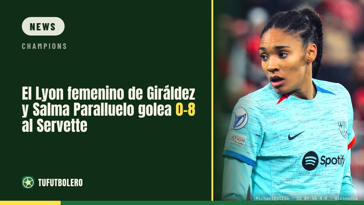 Lyon’s Giraldez and Paralluelo start Champions with an 0-8 win