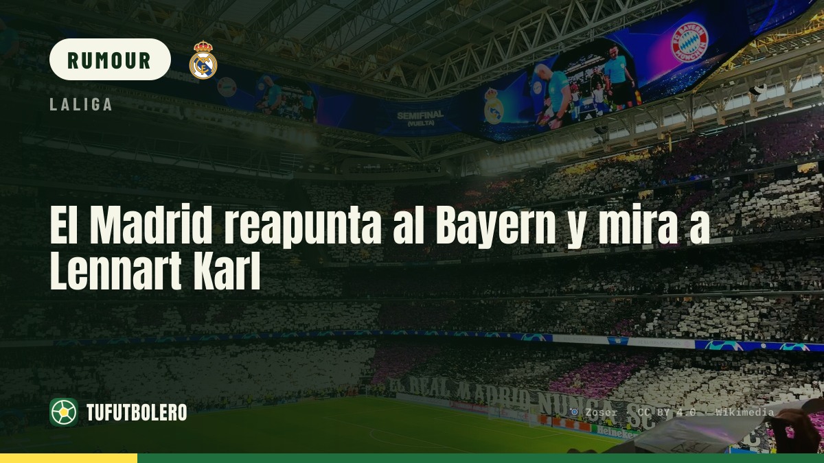 Real Madrid refocuses on Bayern with Lennart Karl in sights