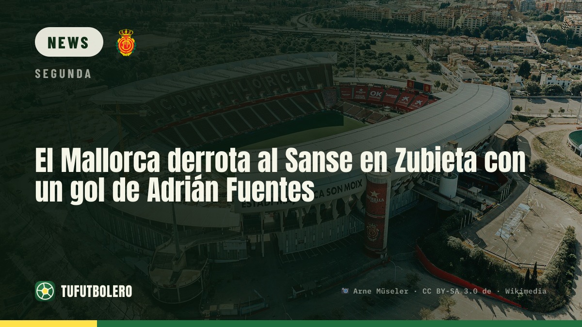 Mallorca beat Sanse in Zubieta thanks to Adrián Fuentes’ goal